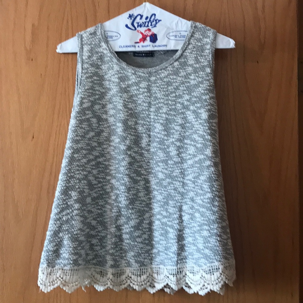 Knit tank top